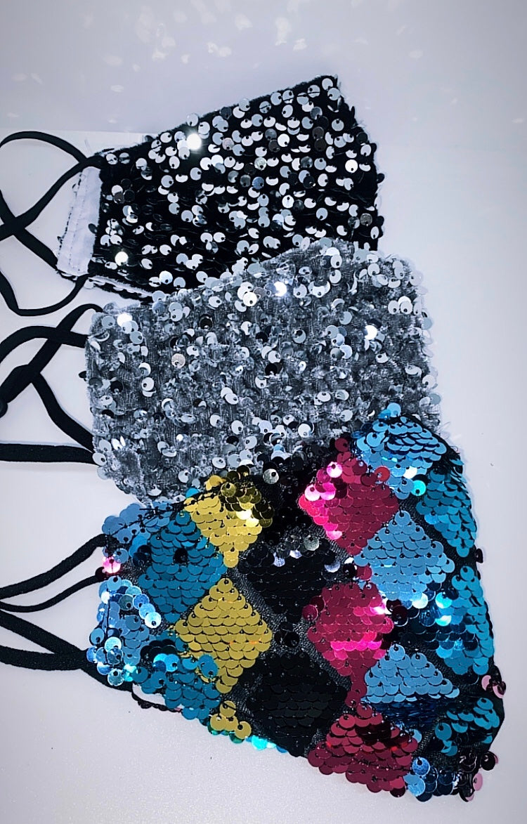 Sequin Me Mask