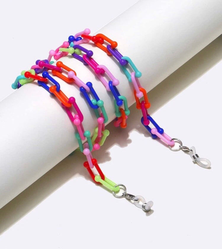 Rainbow Brite Eyeglasses/Mask Chain
