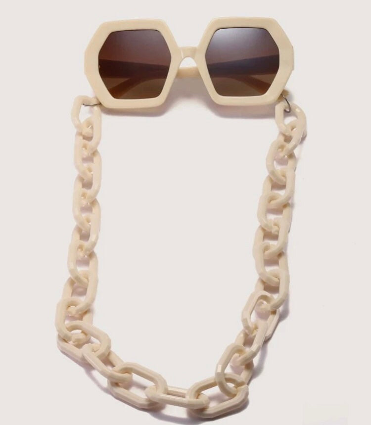 Chunky Chained Sunglasses