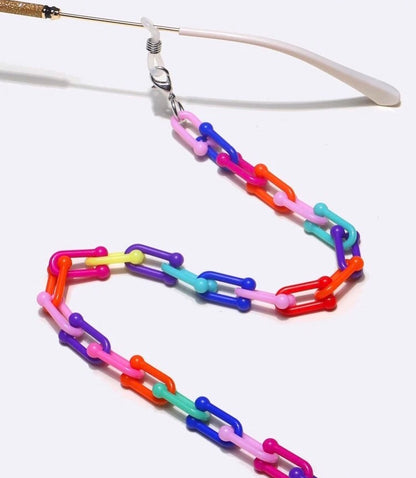 Rainbow Brite Eyeglasses/Mask Chain