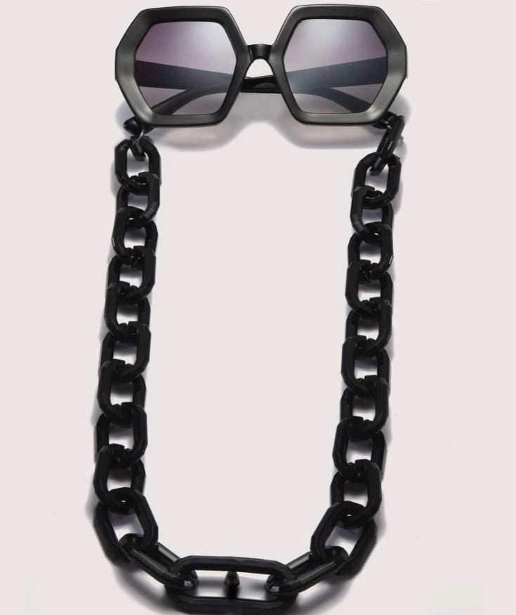 Chunky Chained Sunglasses