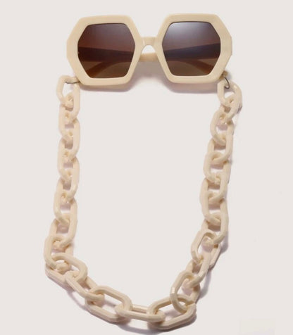 Chunky Chained Sunglasses