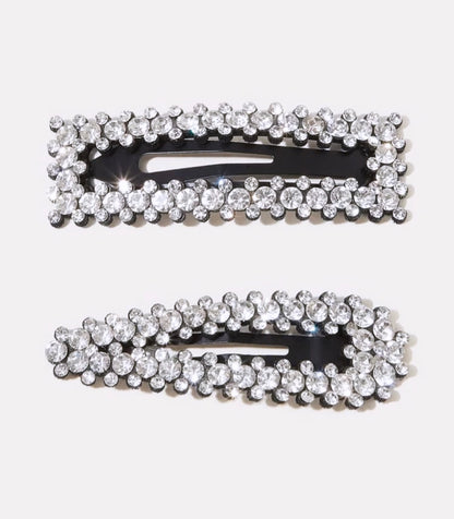 Rhinestone Hair Clips